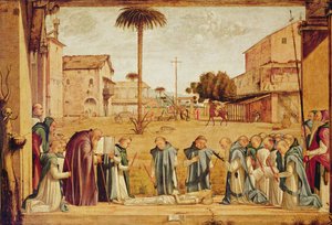 Sepoltura di San Girolamo, c.1507-9 da Vittore Carpaccio